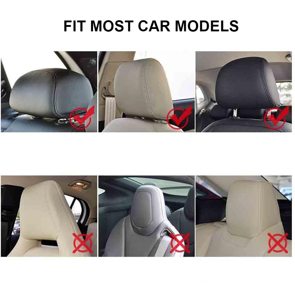 Premium Car Seat Headrest Pillows Premium Car Seat Headrest Pillows